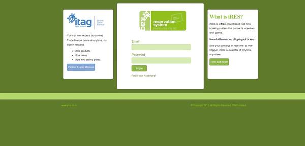  iTAG's new iRES booking system will revolutionise the reservation process.  